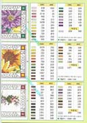 Schema punto croce Fiori S3