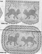 Schema punto croce Gatt