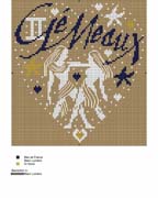 Schema punto croce Gemelli