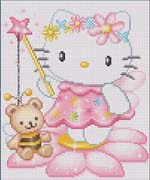 Schema punto croce Hello Kitty Fatina