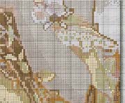 Schema punto croce Liberty 1