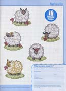 Schema punto croce Mini Pecorelle