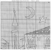 Schema punto croce Palazzo Veneziano 2