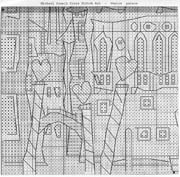 Schema punto croce Palazzo Veneziano 3