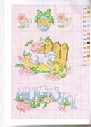 Schema punto croce Pasqua 5