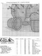 Schema punto croce Topini Sartoriali 3