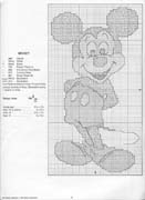 Schema punto croce Topolino 3