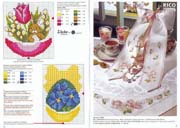 Schema punto croce Tovaglia