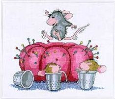 Schema punto croce Topini sartoriali