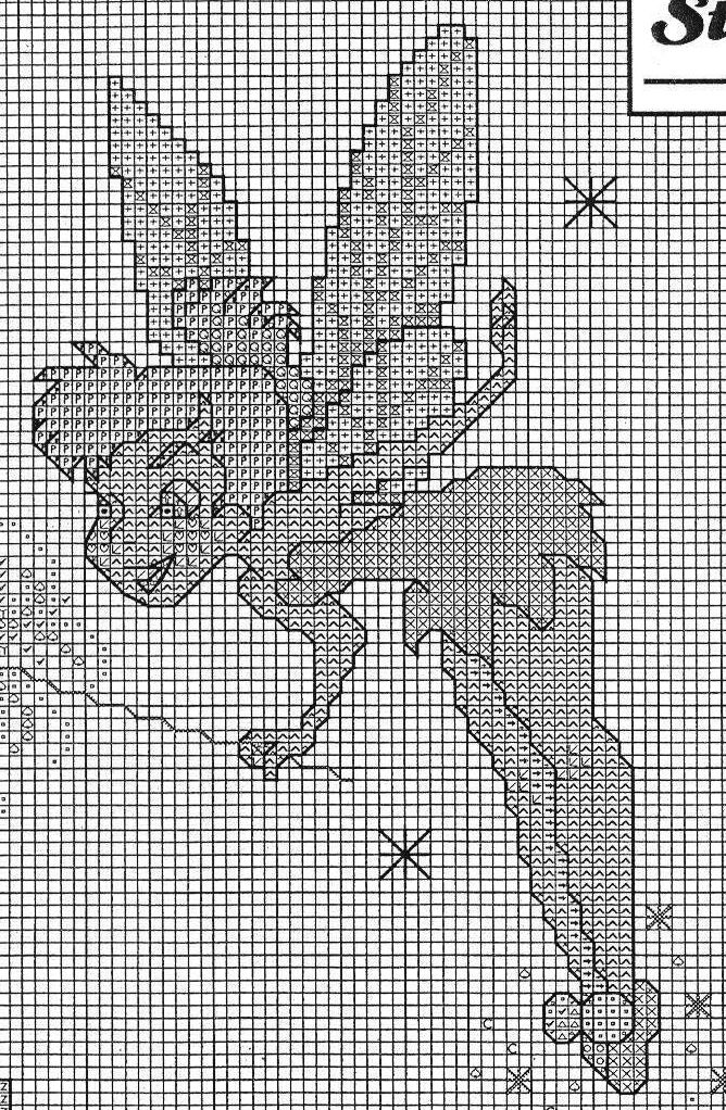 Schema punto croce Trillina