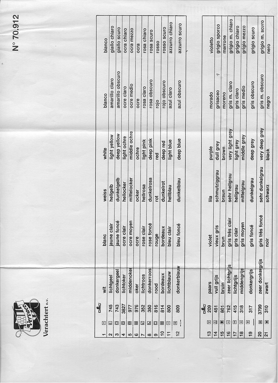 Schema punto croce Verv magia6