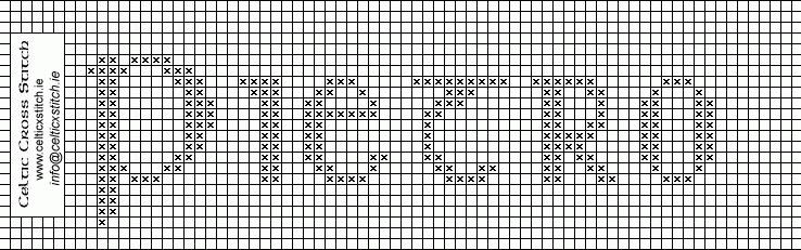 Schema punto croce Nome pietro
