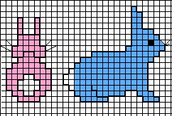 Schema punto croce Bambini 5