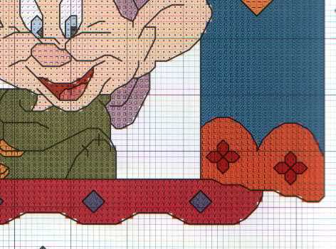 Schema punto croce Cucciolo 3