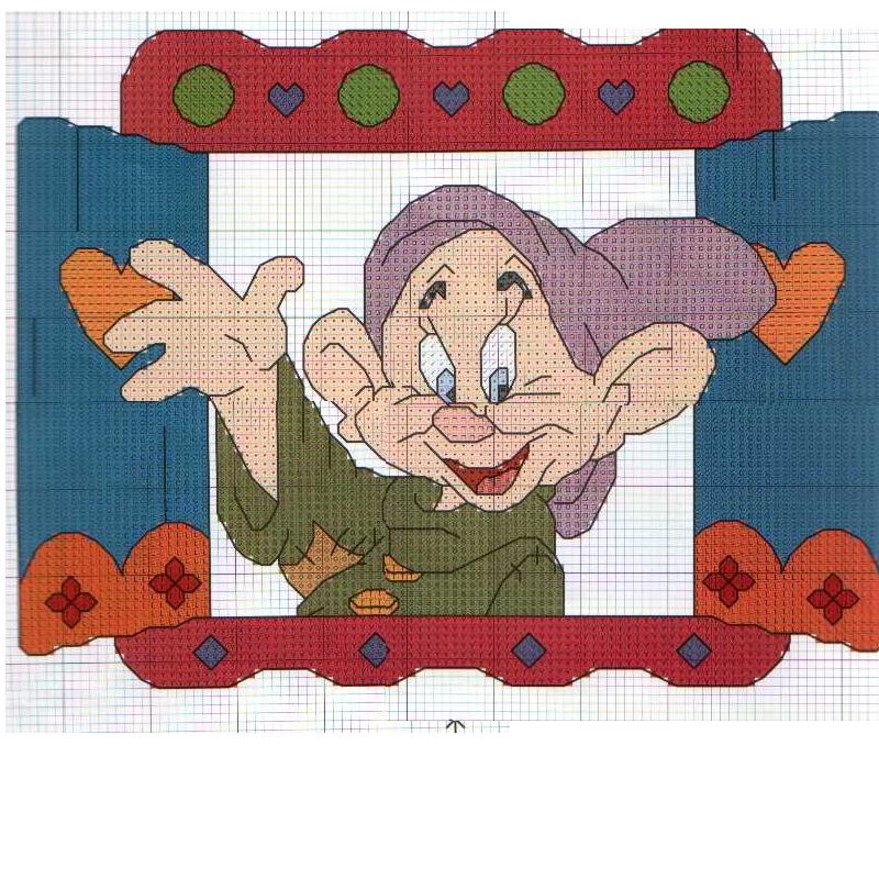 Schema punto croce Cucciolo1