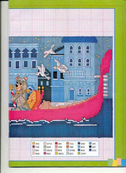 Schema punto croce Flinstone1 2