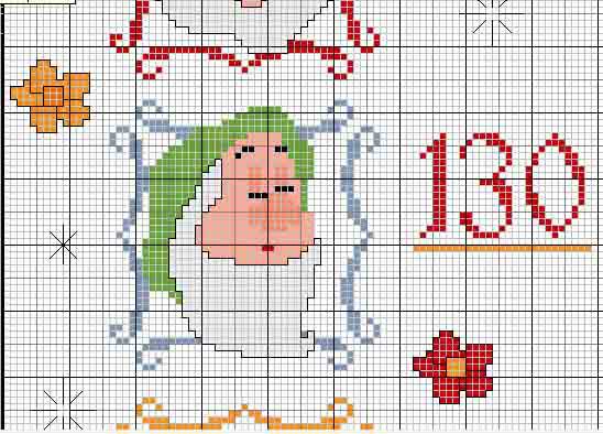 Schema punto croce Metro7nani 3