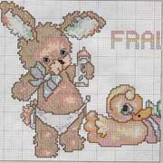 Schema punto croce Orsetti