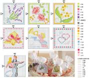 Schema punto croce Schemi sacchettini 