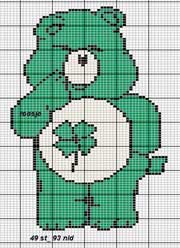 Schema punto croce Care-bears