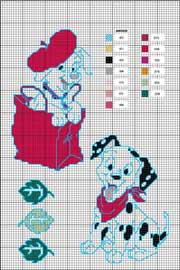 Schema punto croce Carica-101-2