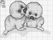 Schema punto croce Fochette