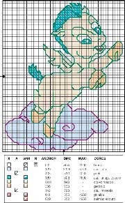 Schema punto croce Motivo52-g
