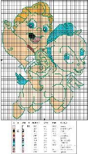 Schema punto croce Motivo52-h
