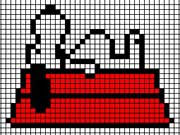 Schema punto croce Snoopy-3