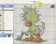 Schema punto croce Animali