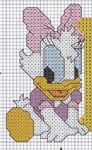 Schema punto croce paperina