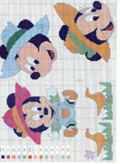 Schema punto croce Walt Disney 21