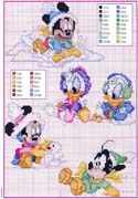 Schema punto croce Walt Disney 2