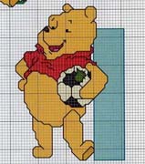 Schema punto croce Winnie I