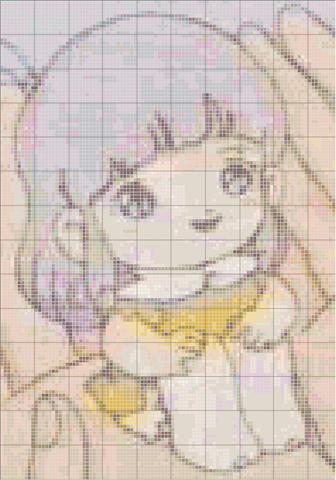 Schema punto croce Memole1