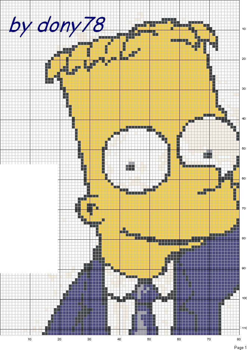 Schema punto croce Simpson