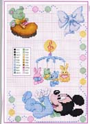 Schema punto croce Disney5