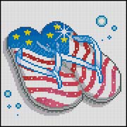 Schema punto croce Scarpine3