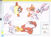 Schema punto croce 24 