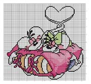 Schema punto croce Diddl