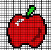 Schema punto croce peperone