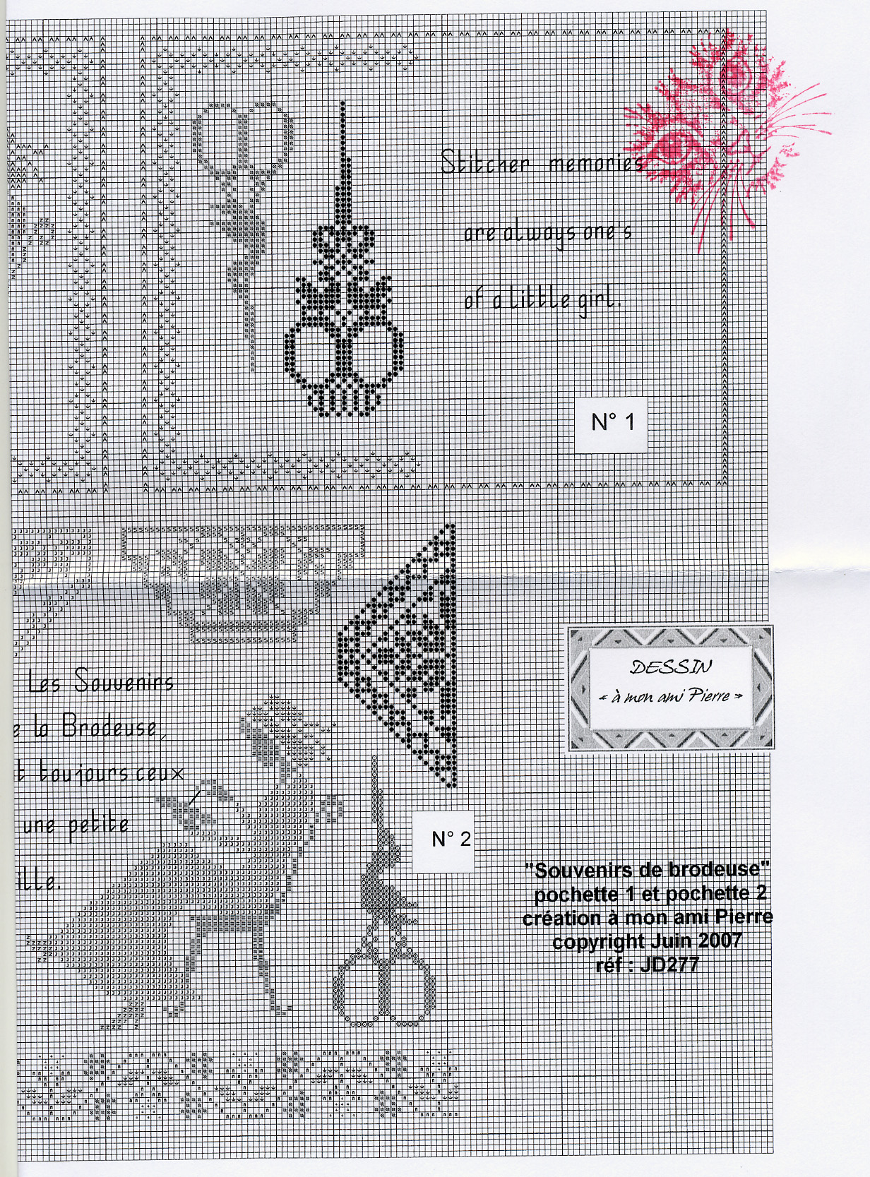 Schema punto croce Arte ricamo 6