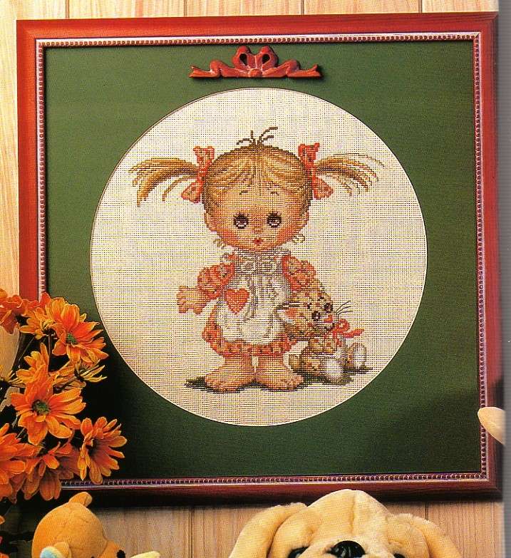 Schema punto croce Bimba