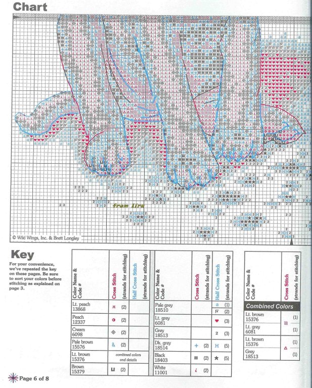Schema punto croce Cagnolino macchie 2
