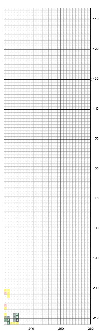 Schema punto croce Cammina con gesu 11