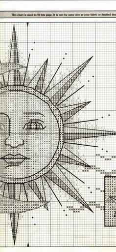 Schema punto croce Celestial radiance 2