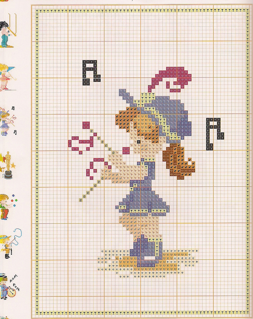 Schema punto croce Circo