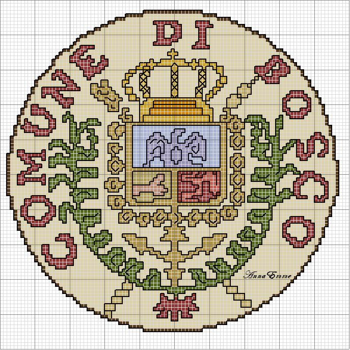 Schema punto croce Comune di bosco