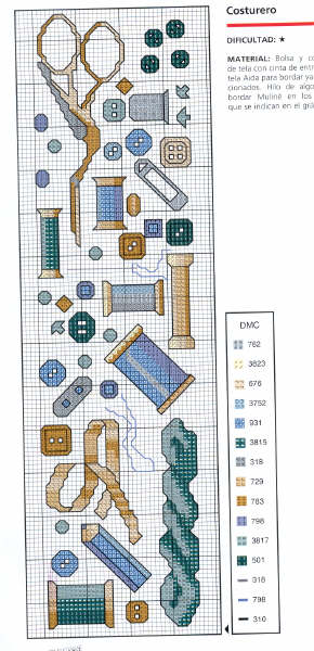Schema punto croce Cucito e ricamo 10
