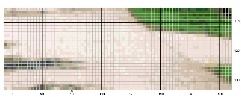 Schema punto croce Dogwood trees 4